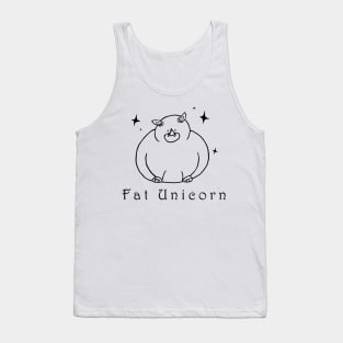 Fat Unicorn Tank Top